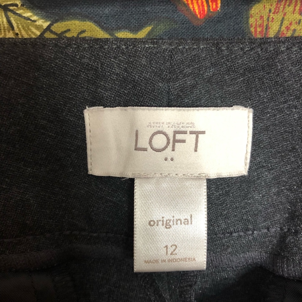 Ann Taylor Loft Original - size 12 charcoal pants